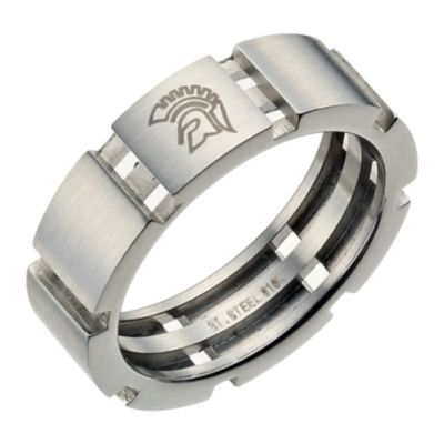 Spartans men's stainless steel three bar ring - Product number 9282351