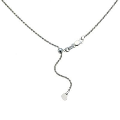 9ct white gold 20" rope chain - Product number 9283021