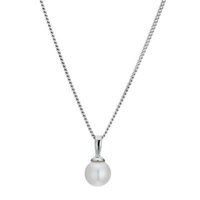 Children's silver pearl pendant - Product number 9283935