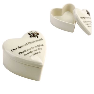Special Memories Bridesmaid Trinket Box