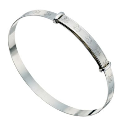 Children's silver rocking horse expander bracelet - Product number 9285083