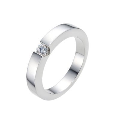 Amanda Wakeley 18ct white gold & diamond solitaire ring - Product number 9286810