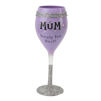 Special Memories Exclusive Lilac Wine Glass