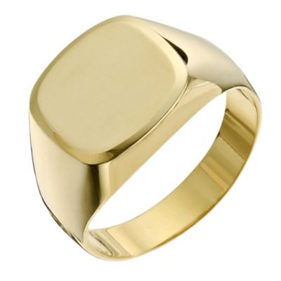 Together Bonded Silver & 9ct Yellow Gold Men's Ring