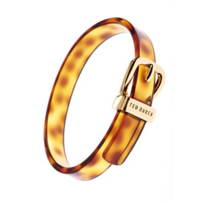 Ted Baker ladies' tortoiseshell slim bangle with buckle - Product number 9293051