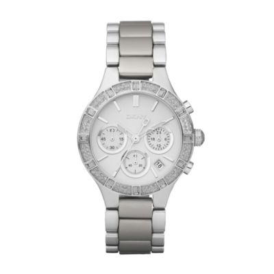 DKNY ladies' stainless steel & aluminuim bracelet watch - Product number 9294325