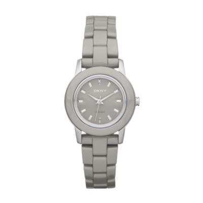 DKNY ladies' grey ceramic bracelet watch - Product number 9294392