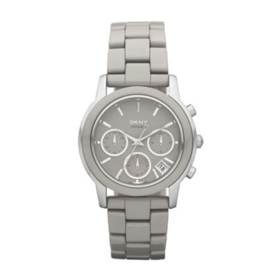 DKNY ladies' grey ceramic bracelet chronograph - Product number 9294406
