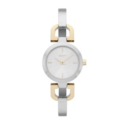 DKNY ladies' two colour bangle watch - Product number 9294430