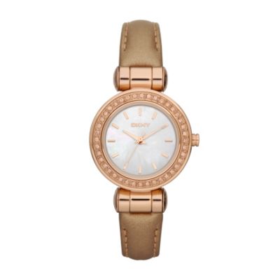 DKNY ladies' gold strap watch - Product number 9294457