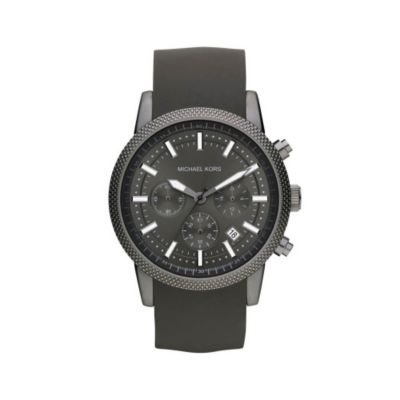 Michael Kors men's grey strap watch - Product number 9294651