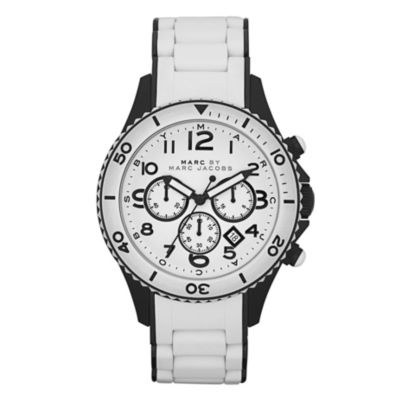 Marc By Marc Jacobs Ion Plated & rubber strap watch - Product number 9294813