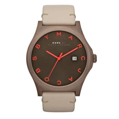 Marc By Marc Jacobs brown ion plated & grey strap watch - Product number 9294848