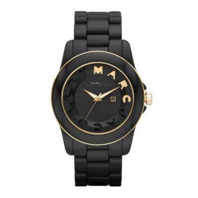 Marc By Marc Jacobs ladies' black silicone bracelet watch - Product number 9294988