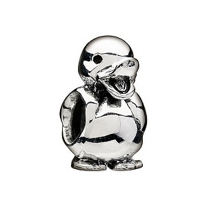 Sterling Silver Duck Bead