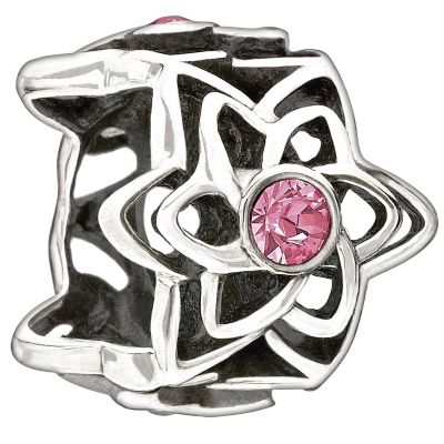 Chamilia Dahlia Pink Swarovski Bead - Product number 9296026