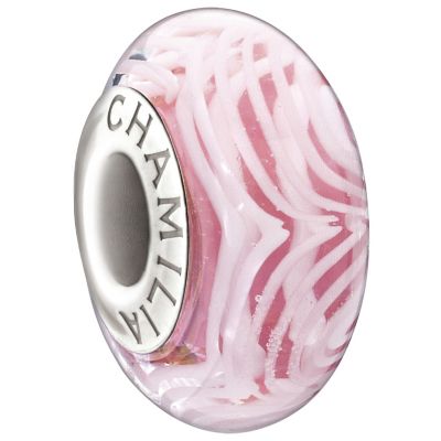 Chamilia Silver & Pink Peony Bead - Product number 9296298