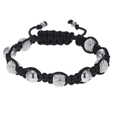 Stainless steel & crystal bracelet - Product number 9296840