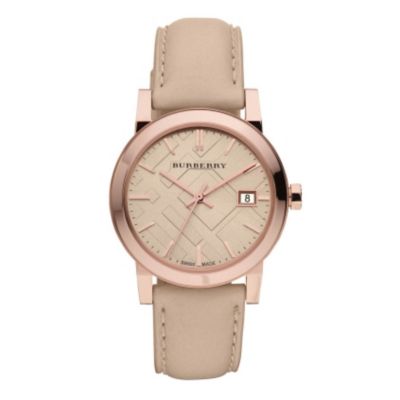 Burberry ladies' nude strap watch - Product number 9297987