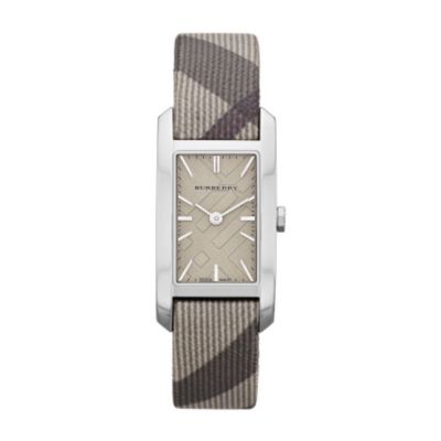 Burberry ladies' checked strap watch - Product number 9298142