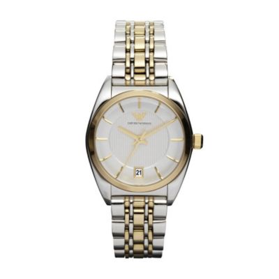 Emporio Armani ladies' two colour bracelet watch - Product number 9298266