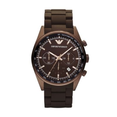 Emporio Armani brown ion plated bracelet watch - Product number 9298533