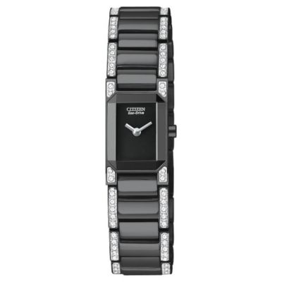 Citizen ladies' black ion plated bracelet watch - Product number 9299548