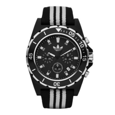 Adidas Stockholm Black & White Chronograph Watch - Product number 9301879