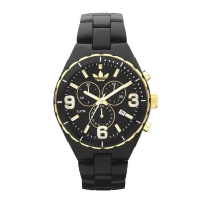Adidas Cambridge Men's Black & Gold Chronograph Watch - Product number 9301925