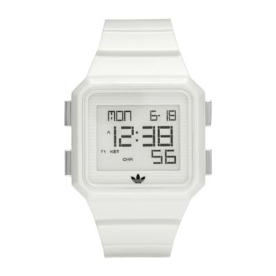 Adidas Peachtree Men's White Digital Watch - Product number 9301968