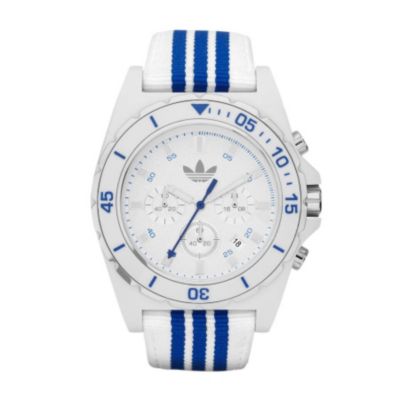 Adidas Stockholm Blue & White Chronograph Watch - Product number 9302050