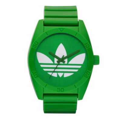 Adidas Santiago Men's Green Strap Watch - Product number 9302077
