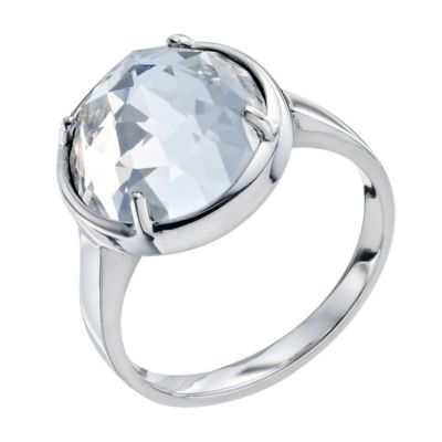 Northern Lights Silver Crystal Cocktail Ring - Product number 9303103