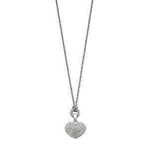 Fiorelli Crystal Heart Pendant