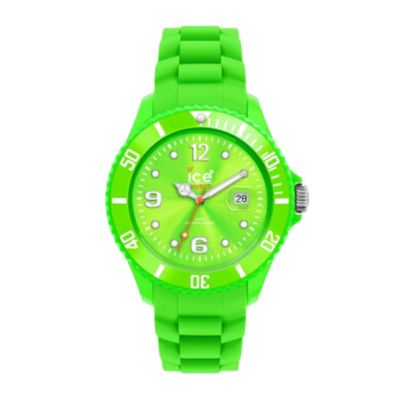 Ice Watch Ladies' Green Silicone Strap Watch - Product number 9303545