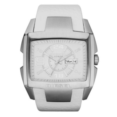Diesel Men's White Strap Watch - Product number 9303723
