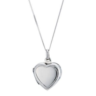 Silver Heart Locket - Product number 9304037
