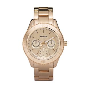 Fossil Stella Rose Gold Ion Plated Bracelet WatchFossil Stella Rose Gold Ion Plated Bracelet Watch
