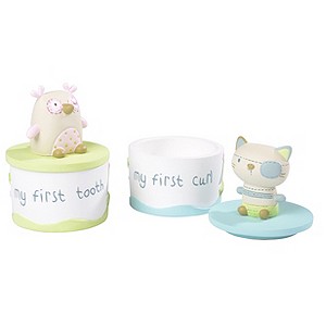 H Samuel The Owl and The Pussy Cat 1st Trinket Boxes