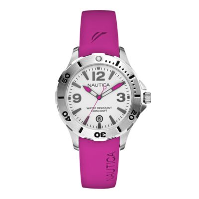 Nautica ladies' pink strap watch - Product number 9312366