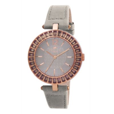 Radley Ladies' Grey Strap Stone Set Watch - Product number 9322019