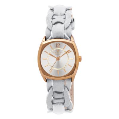 Radley Ladies' Gold Plated & White Strap Watch - Product number 9322086