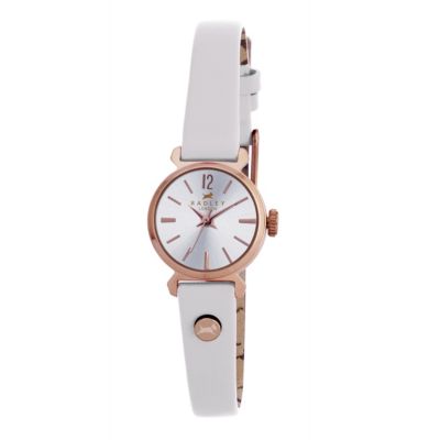 Radley Ladies' Rose Gold Plated & Pale Pink Strap Watch - Product number 9322221