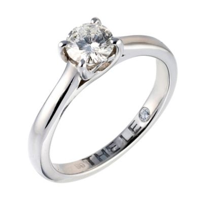 Leo Diamond 18ct white gold  0.66 point diamond ring - Product number 9326545