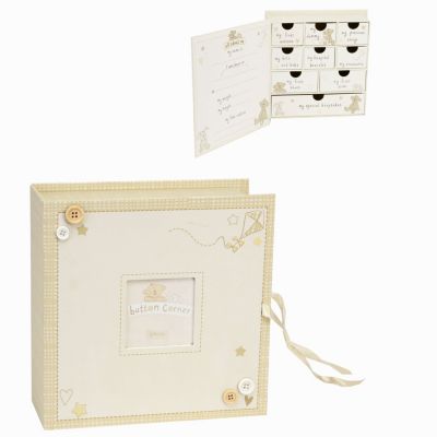 Button Corner Keepsake Box - Product number 9332758