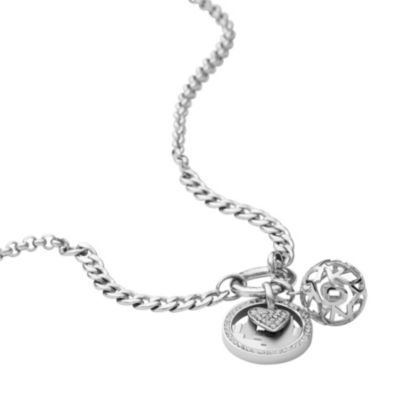 DKNY Stainless Steel Charm Necklace - Product number 9332871