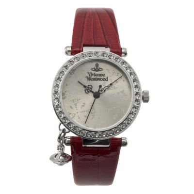 Vivienne Westwood ladies' red strap watch - Product number 9336095