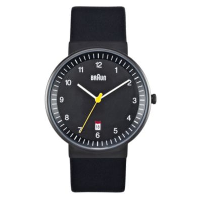Braun men's black strap watch - Product number 9338977