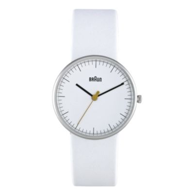 Braun ladies' white strap watch - Product number 9339078