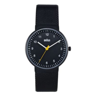 Braun ladies' black mesh strap watch - Product number 9339094